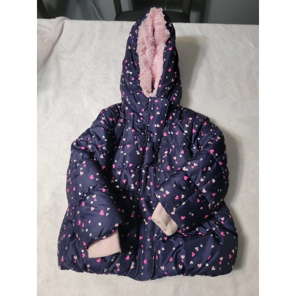 Girls Coat 2T, hearts, zeroxposur